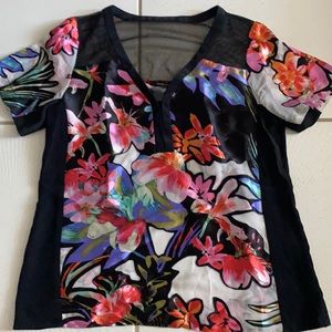 Nanette Lepore vintage shirt original Saks 10